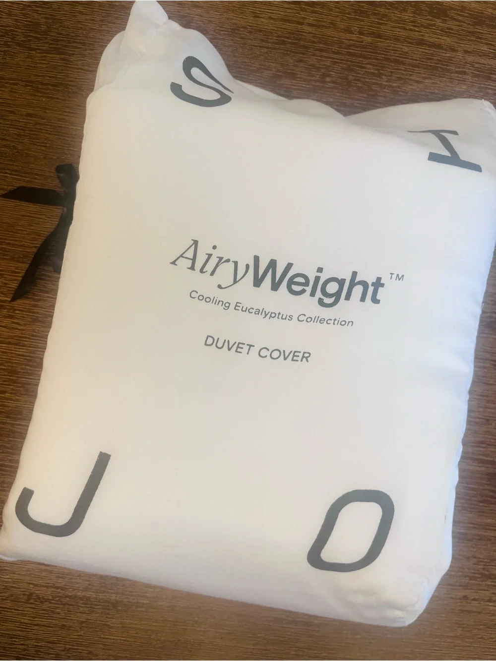 AIRYWEIGHT COOLING EUCALYPTUS TENCEL LYOCELL QUEEN DUVET COVER COLOR SNOW